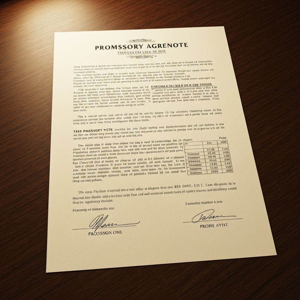 Promissory Note Agreements
